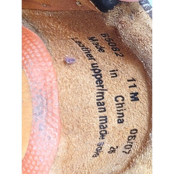 Clarks Unstructured Un Softwalk Brown Leather Slip-On Comfort Flats Women's Shoe - Picture 10 of 13